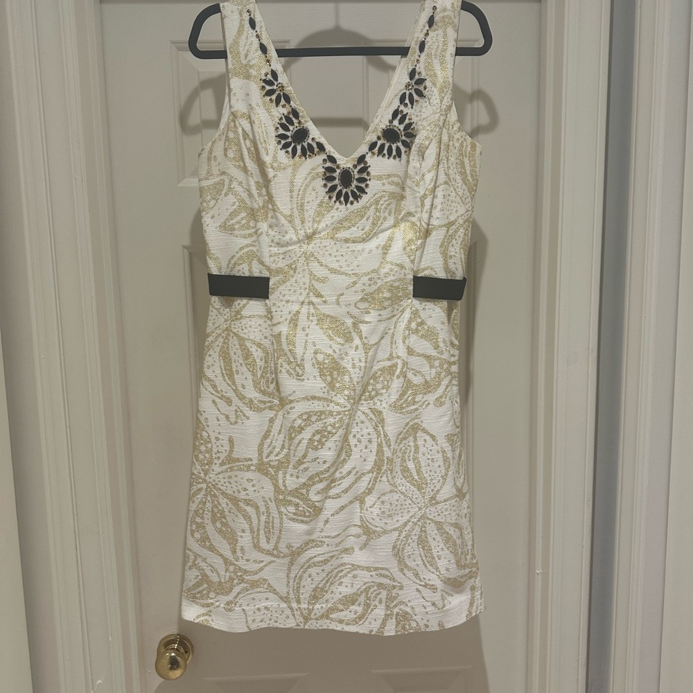 Lilly Pulitzer Elegant Cream Dress